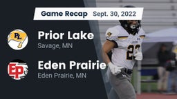 Recap: Prior Lake  vs. Eden Prairie  2022