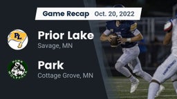 Recap: Prior Lake  vs. Park  2022