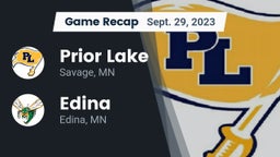 Recap: Prior Lake  vs. Edina  2023