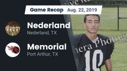Recap: Nederland  vs. Memorial  2019