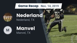 Recap: Nederland  vs. Manvel  2019