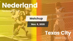 Matchup: Nederland High vs. Texas City  2020