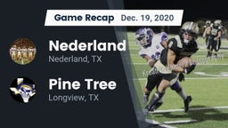Recap: Nederland  vs. Pine Tree  2020