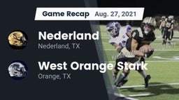 Recap: Nederland  vs. West Orange Stark  2021