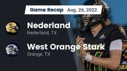 Recap: Nederland  vs. West Orange Stark  2022