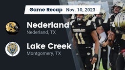 Recap: Nederland  vs. Lake Creek  2023