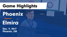 Phoenix  vs Elmira  Game Highlights - Dec. 9, 2017