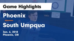 Phoenix  vs South Umpqua Game Highlights - Jan. 6, 2018