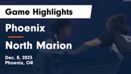 Phoenix  vs North Marion  Game Highlights - Dec. 8, 2023