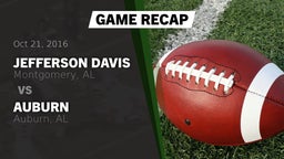 Recap: Jefferson Davis  vs. Auburn  2016
