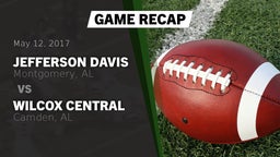 Recap: Jefferson Davis  vs. Wilcox Central  2017