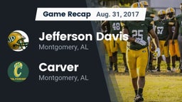 Recap: Jefferson Davis  vs. Carver  2017