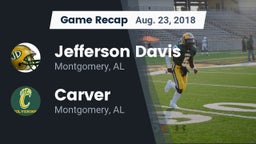 Recap: Jefferson Davis  vs. Carver  2018