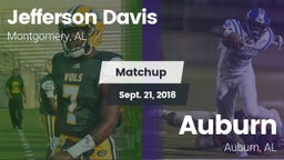 Matchup: Jefferson Davis High vs. Auburn  2018