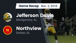 Recap: Jefferson Davis  vs. Northview  2018