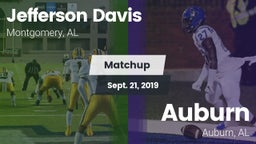 Matchup: Jefferson Davis High vs. Auburn  2019