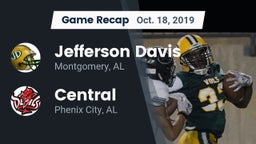 Recap: Jefferson Davis  vs. Central  2019