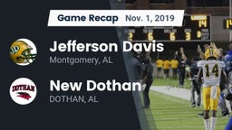Recap: Jefferson Davis  vs. New Dothan  2019