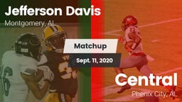 Matchup: Jefferson Davis High vs. Central  2020