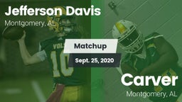 Matchup: Jefferson Davis High vs. Carver  2020