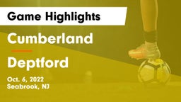 Cumberland  vs Deptford Game Highlights - Oct. 6, 2022