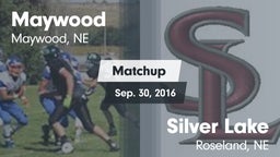 Matchup: Maywood  vs. Silver Lake  2016