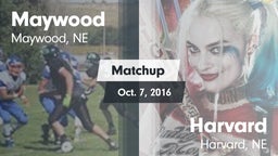 Matchup: Maywood  vs. Harvard  2016
