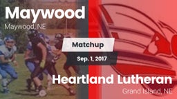 Matchup: Maywood  vs. Heartland Lutheran  2017