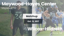Matchup: Maywood-Hayes Center vs. Wilcox-Hildreth  2017