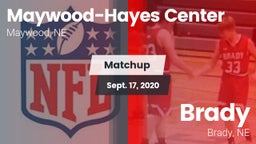 Matchup: Maywood-Hayes Center vs. Brady  2020