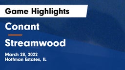 Conant  vs Streamwood  Game Highlights - March 28, 2022