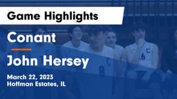 Conant  vs John Hersey  Game Highlights - March 22, 2023