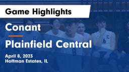 Conant  vs Plainfield Central  Game Highlights - April 8, 2023