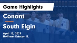 Conant  vs South Elgin  Game Highlights - April 13, 2023
