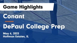Conant  vs DePaul College Prep  Game Highlights - May 6, 2023
