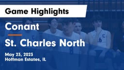 Conant  vs St. Charles North  Game Highlights - May 23, 2023