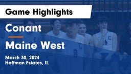 Conant  vs Maine West Game Highlights - March 30, 2024