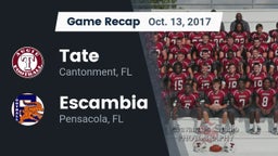 Recap: Tate  vs. Escambia  2017
