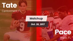 Matchup: Tate  vs. Pace  2017