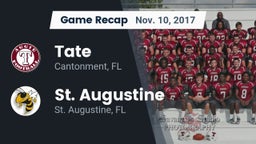 Recap: Tate  vs. St. Augustine  2017