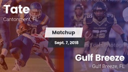 Matchup: Tate  vs. Gulf Breeze  2018