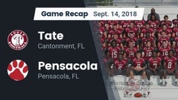 Recap: Tate  vs. Pensacola  2018