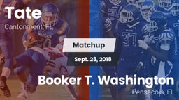 Matchup: Tate  vs. Booker T. Washington  2018