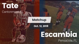 Matchup: Tate  vs. Escambia  2018