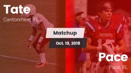 Matchup: Tate  vs. Pace  2018