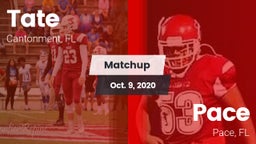 Matchup: Tate  vs. Pace  2020