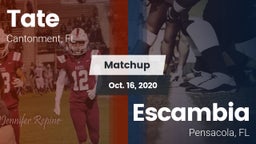 Matchup: Tate  vs. Escambia  2020