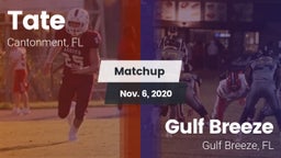 Matchup: Tate  vs. Gulf Breeze  2020