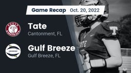 Recap: Tate  vs. Gulf Breeze  2022