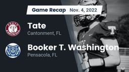 Recap: Tate  vs. Booker T. Washington  2022